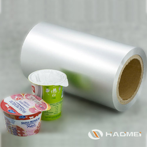 papel de aluminio para tapa de yogurt
