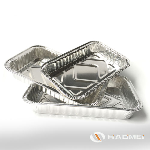 Envases de aluminio para alimentos, papel aluminio